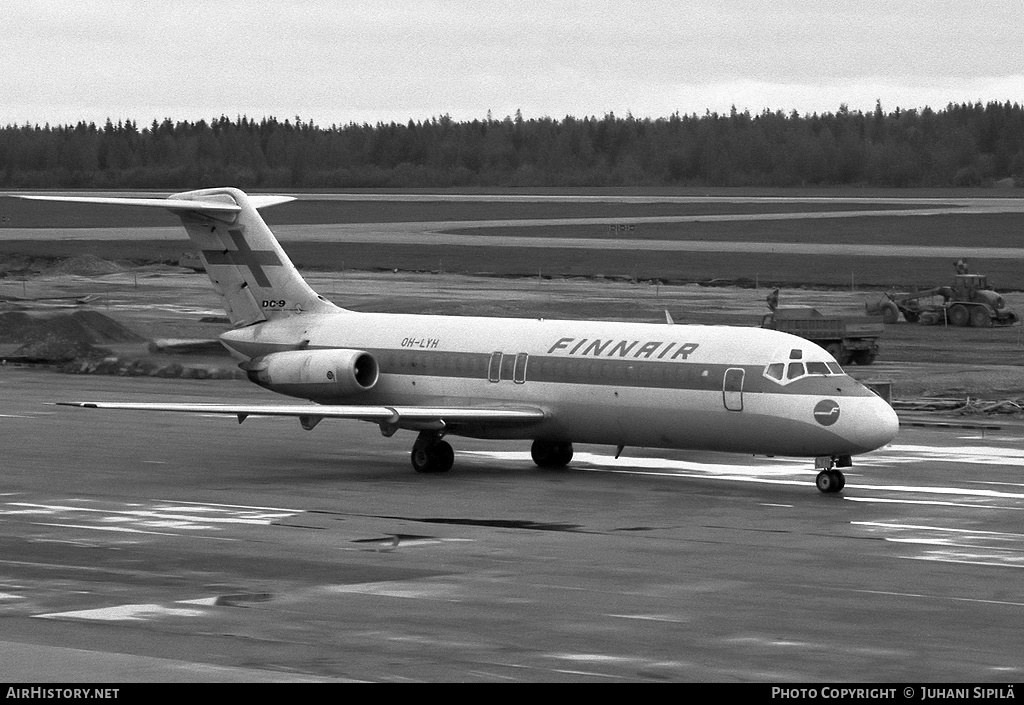 Aircraft Photo of OH-LYH | McDonnell Douglas DC-9-15/F | Finnair | AirHistory.net #319431