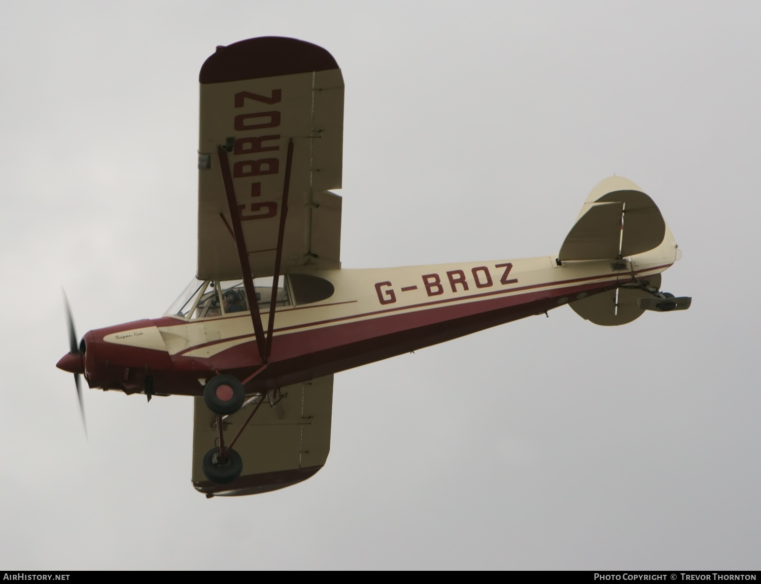 Aircraft Photo of G-BROZ | Piper PA-18-150 Super Cub | AirHistory.net #319436