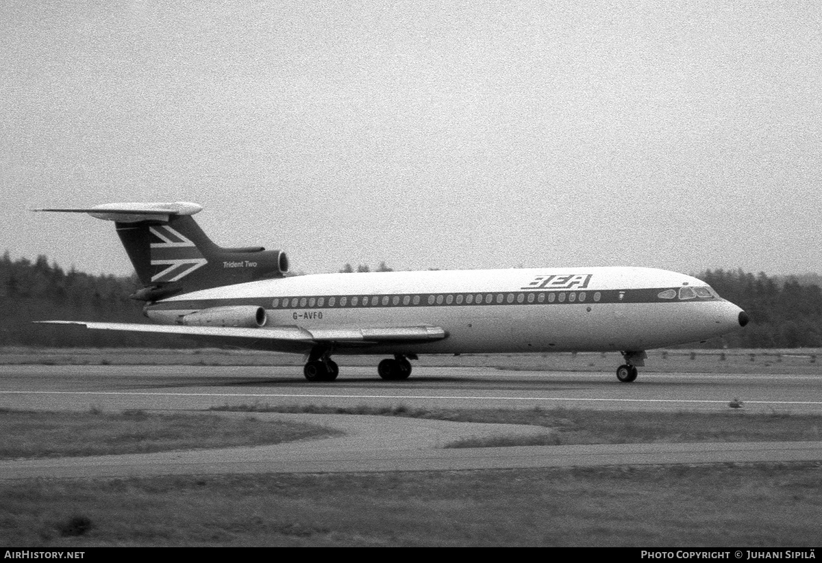 Aircraft Photo of G-AVFO | Hawker Siddeley HS-121 Trident 2E | BEA - British European Airways | AirHistory.net #319440