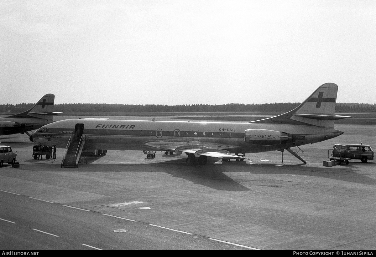 Aircraft Photo of OH-LSC | Sud SE-210 Caravelle 10B3 Super B | Finnair | AirHistory.net #319453