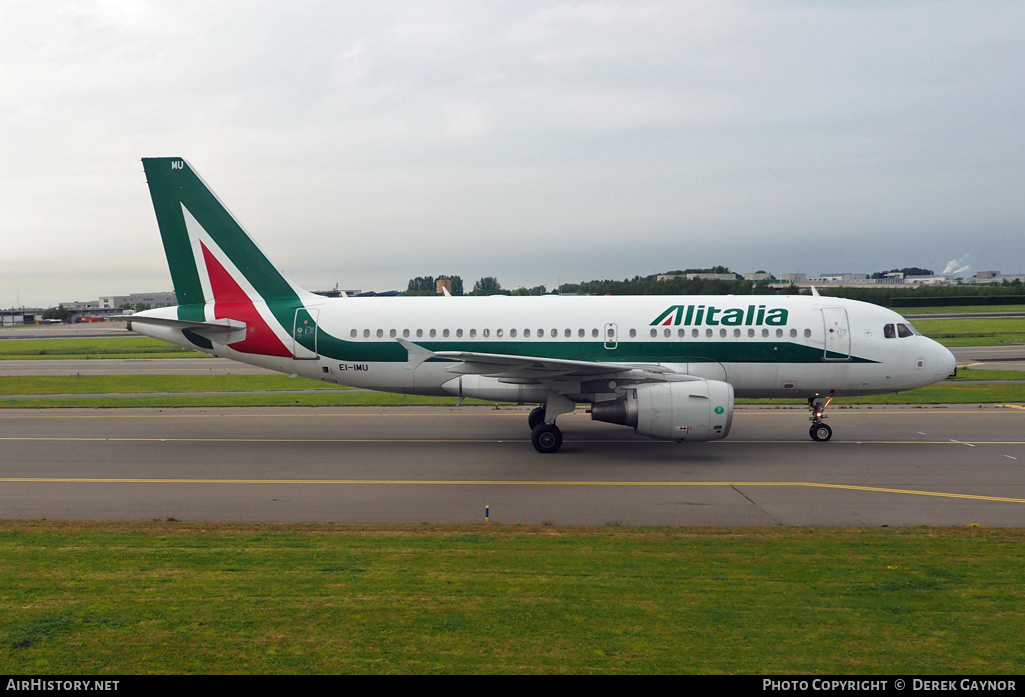 Aircraft Photo of EI-IMU | Airbus A319-111 | Alitalia | AirHistory.net #319470