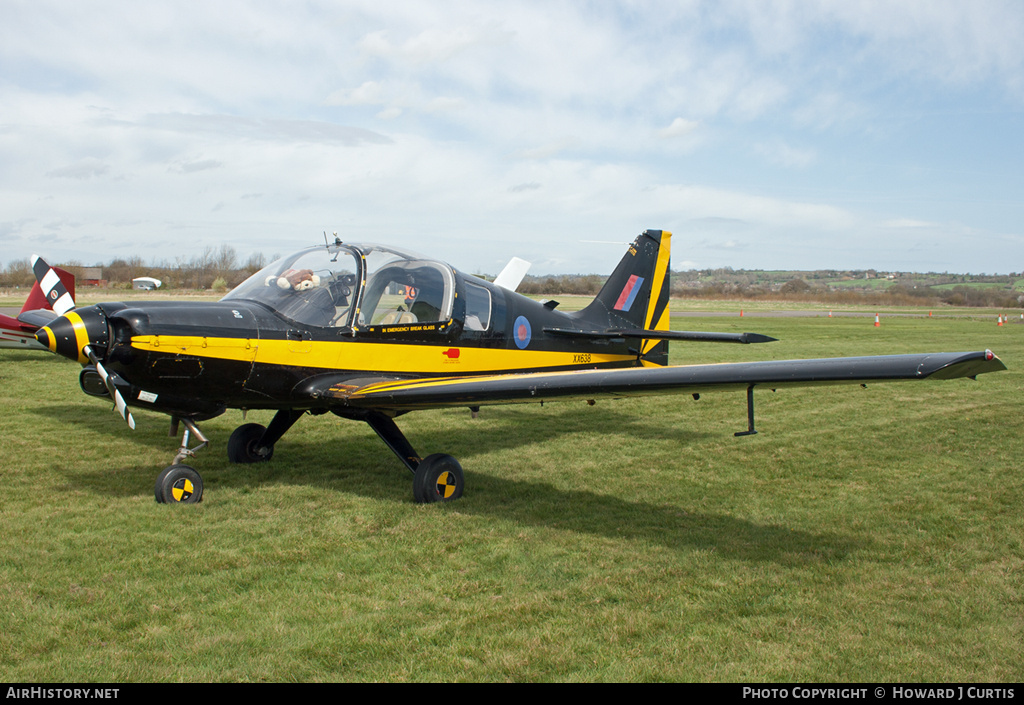 Aircraft Photo of G-DOGG / XX638 | Scottish Aviation Bulldog 120/121 | UK - Air Force | AirHistory.net #319480
