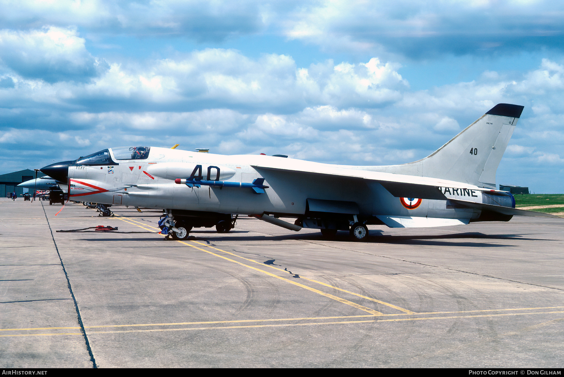 Aircraft Photo of 40 | Vought F-8E(FN) Crusader | France - Navy | AirHistory.net #319484