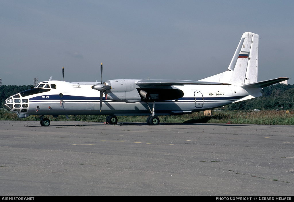 Aircraft Photo of RA-30021 | Antonov An-30 | AirHistory.net #319493