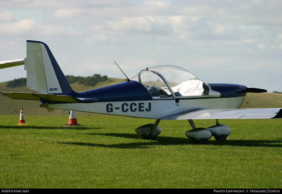 Aircraft Photo of G-CCEJ | Evektor-Aerotechnik EV-97 Eurostar | AirHistory.net #319522
