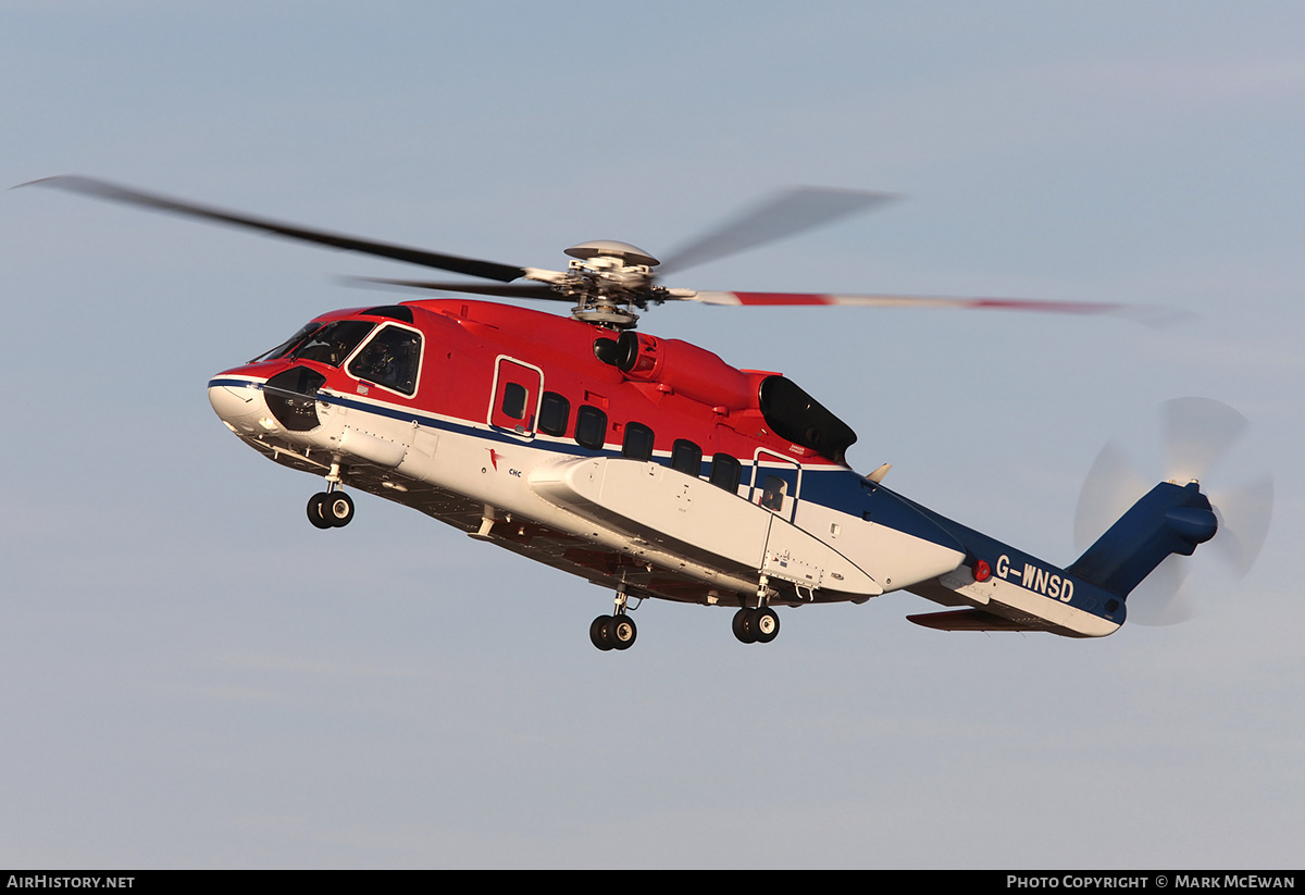 Aircraft Photo of G-WNSD | Sikorsky S-92A | CHC Helicopters | AirHistory.net #319524