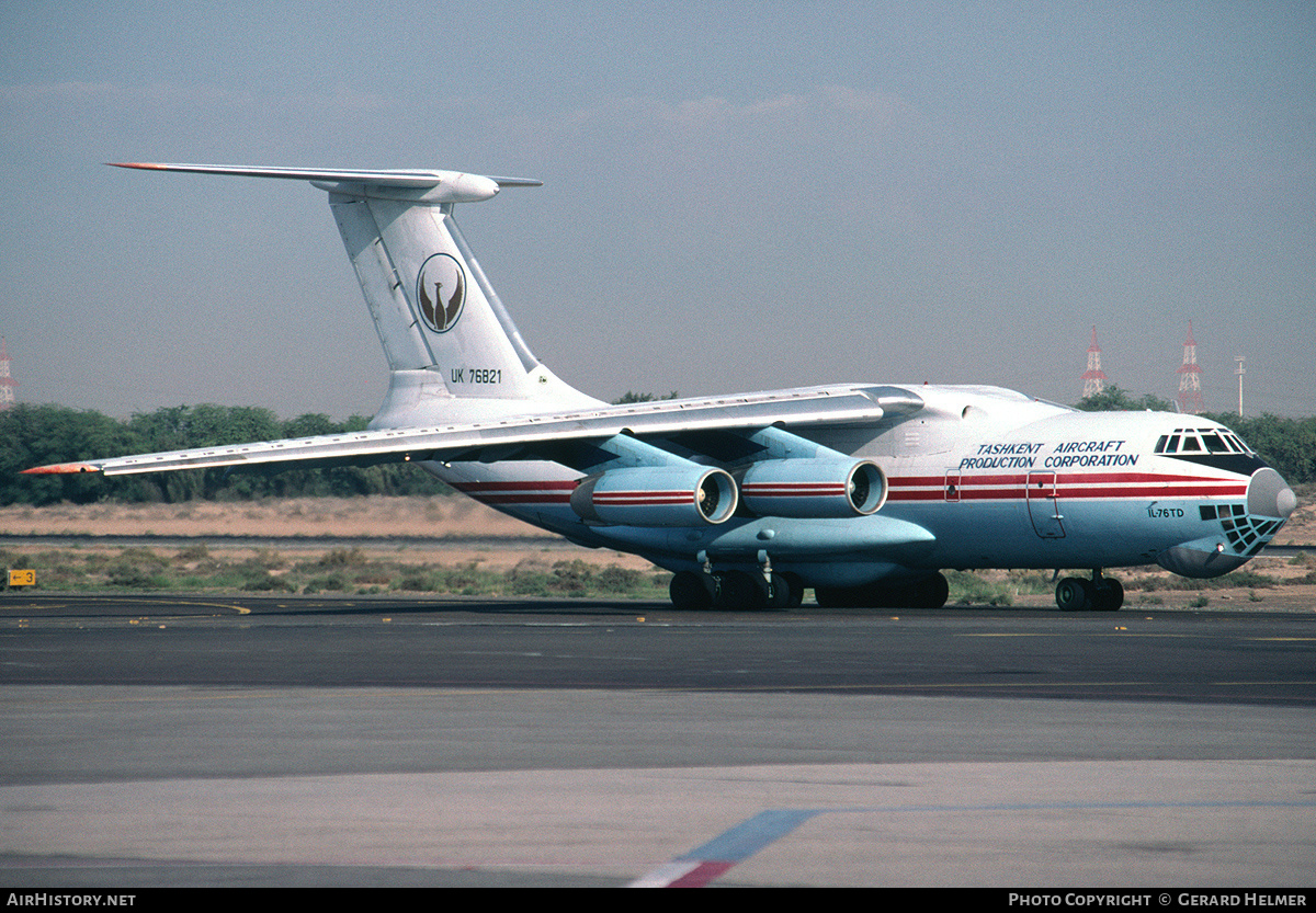 Aircraft Photo of UK-76821 | Ilyushin Il-76TD | Tashkent Aircraft Production Corporation | AirHistory.net #319527