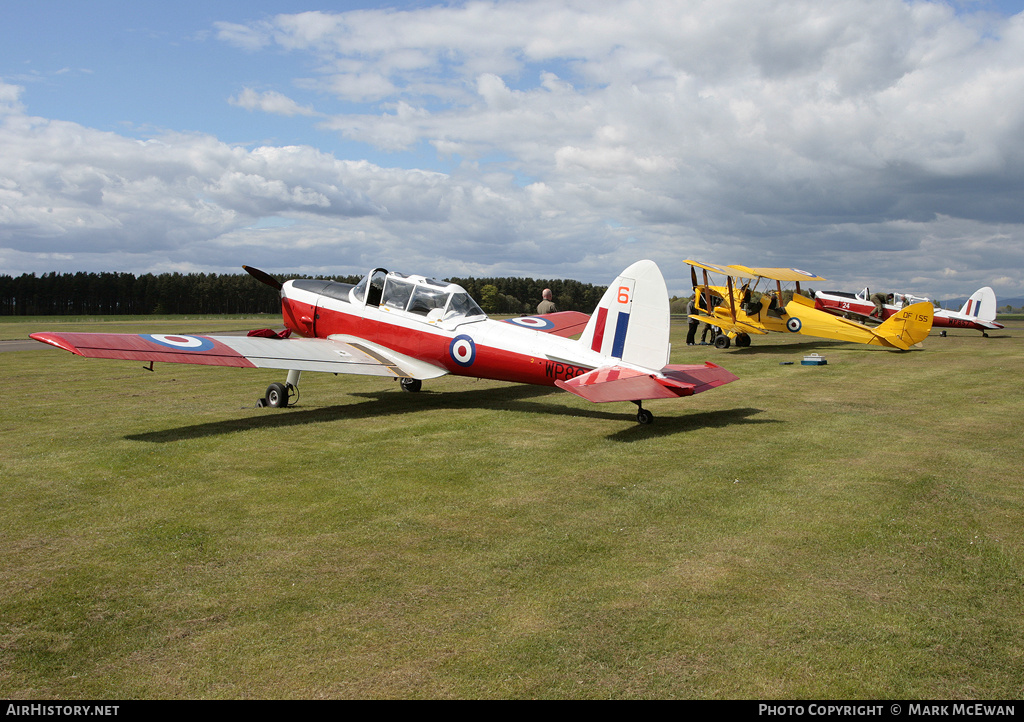 Aircraft Photo of G-BXDA / WP860 | De Havilland DHC-1 Chipmunk Mk22 | UK - Air Force | AirHistory.net #319536
