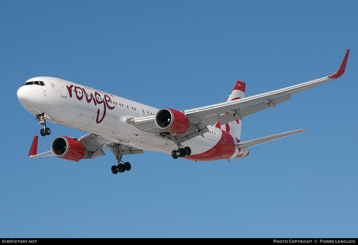 Aircraft Photo of C-GHLU | Boeing 767-333/ER | Air Canada Rouge | AirHistory.net #319544