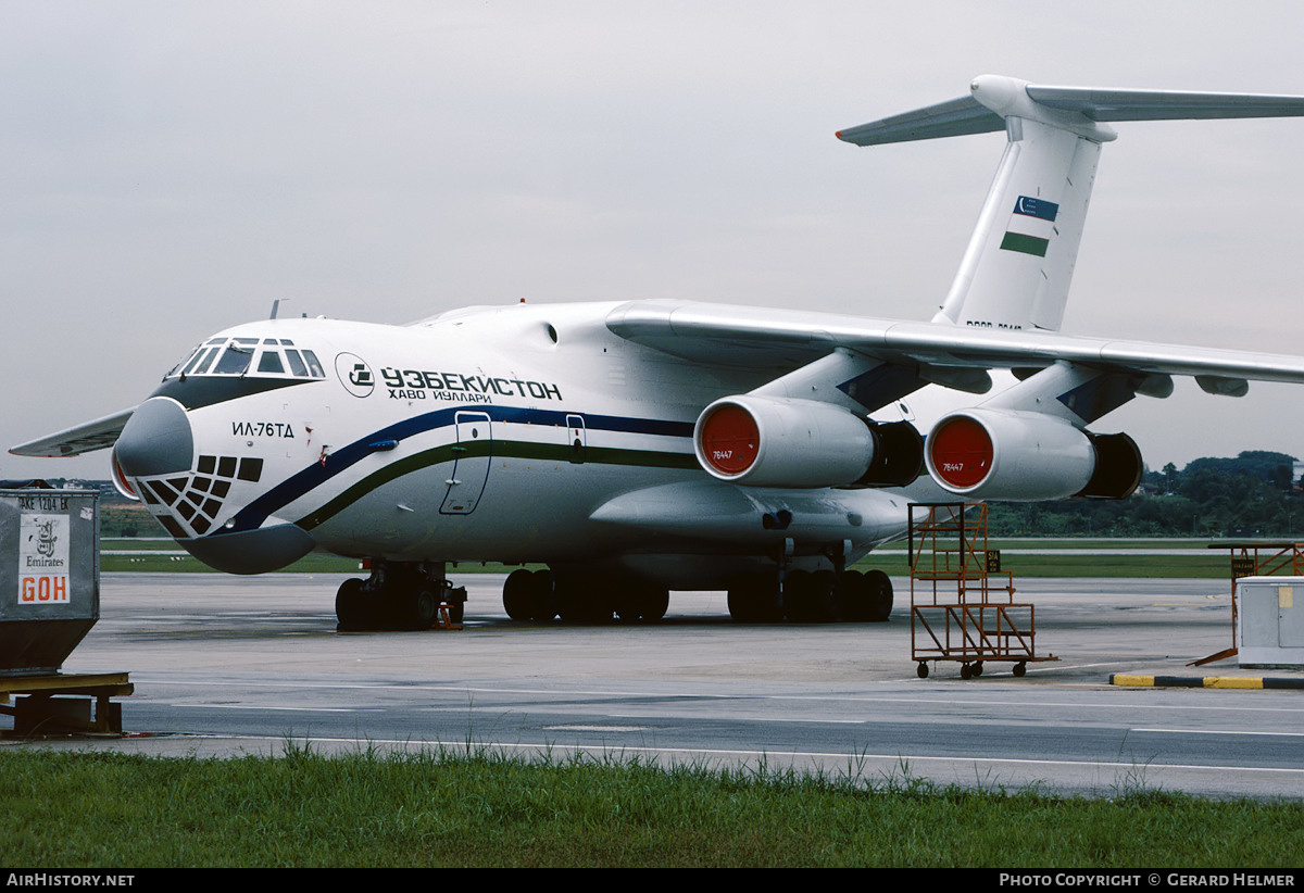 Aircraft Photo of CCCP-76447 | Ilyushin Il-76TD | Uzbekistan Airways | AirHistory.net #319553