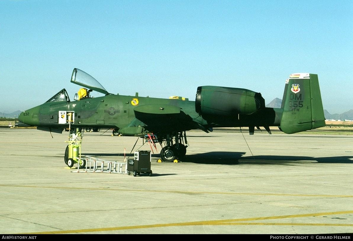 Aircraft Photo of 76-0532 | Fairchild OA-10A Thunderbolt II | USA - Air Force | AirHistory.net #319554