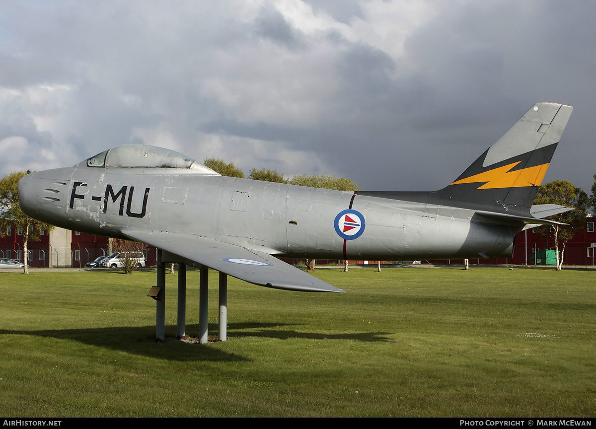 Aircraft Photo of 25202 | North American F-86F Sabre | Norway - Air Force | AirHistory.net #319556