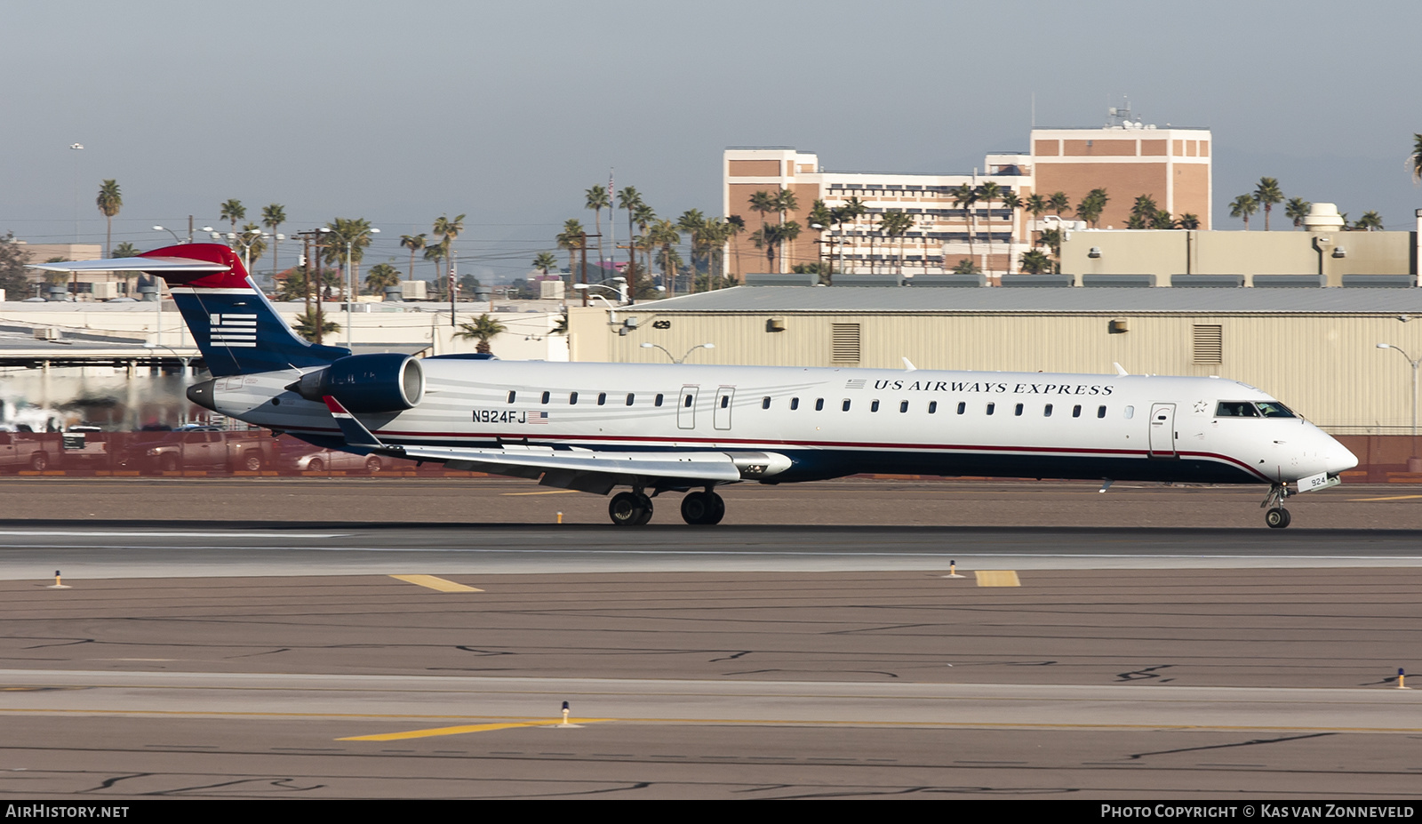 Aircraft Photo of N924FJ | Bombardier CRJ-900ER (CL-600-2D24) | US Airways Express | AirHistory.net #319565