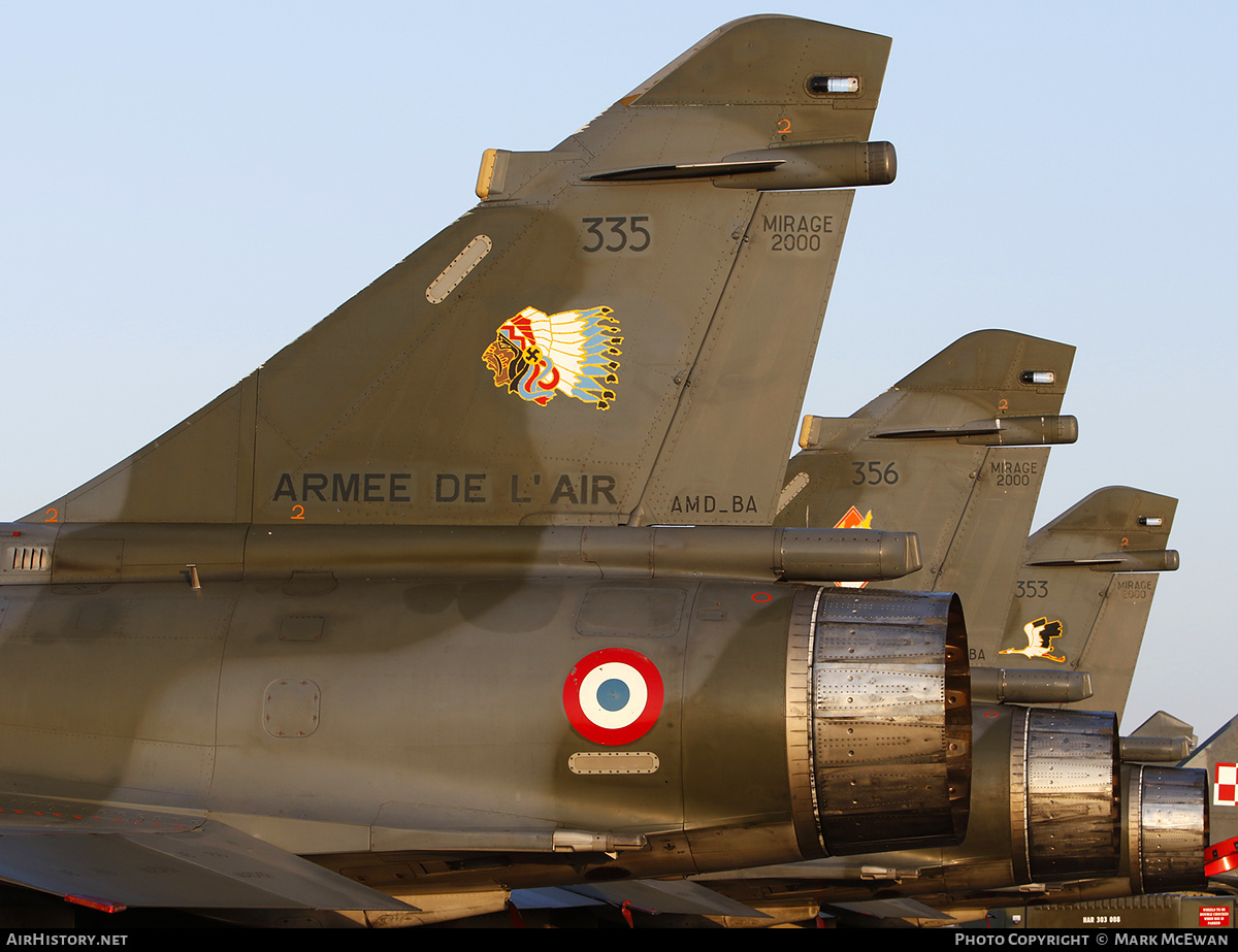 Aircraft Photo of 335 | Dassault Mirage 2000N | France - Air Force | AirHistory.net #319569