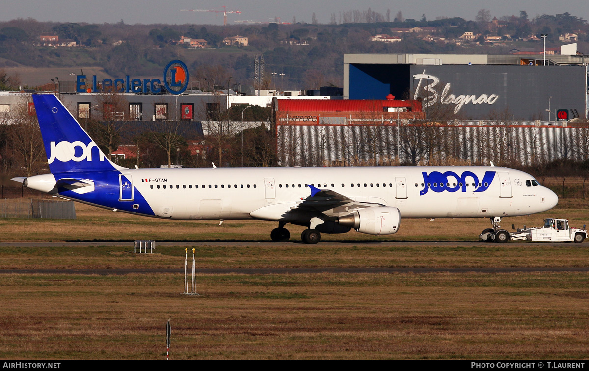 Aircraft Photo of F-GTAM | Airbus A321-212 | Joon | AirHistory.net #319573