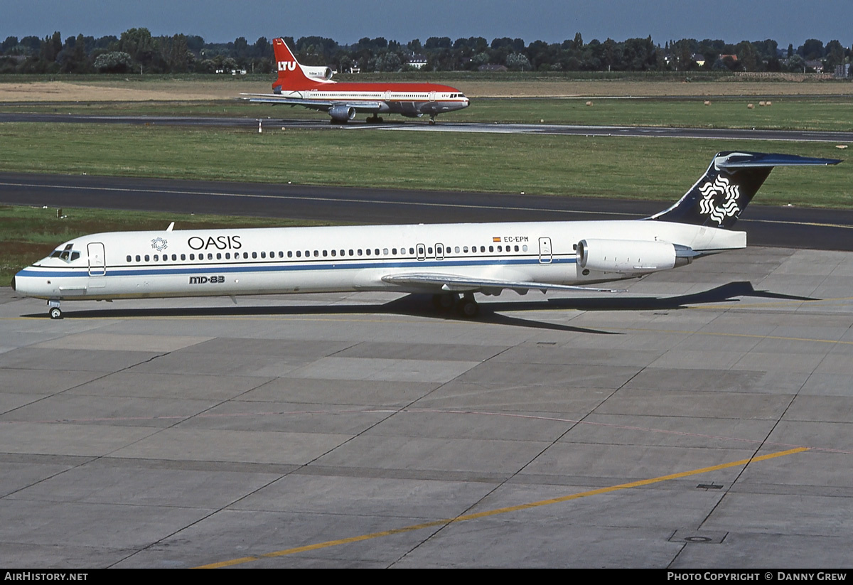 Aircraft Photo of EC-EPM | McDonnell Douglas MD-83 (DC-9-83) | Oasis International Airlines | AirHistory.net #319583
