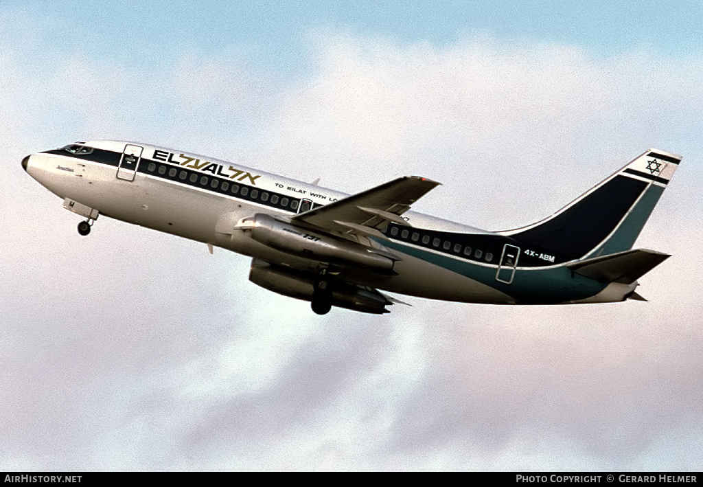 Aircraft Photo of 4X-ABM | Boeing 737-2M8/Adv | El Al Israel Airlines | AirHistory.net #319588