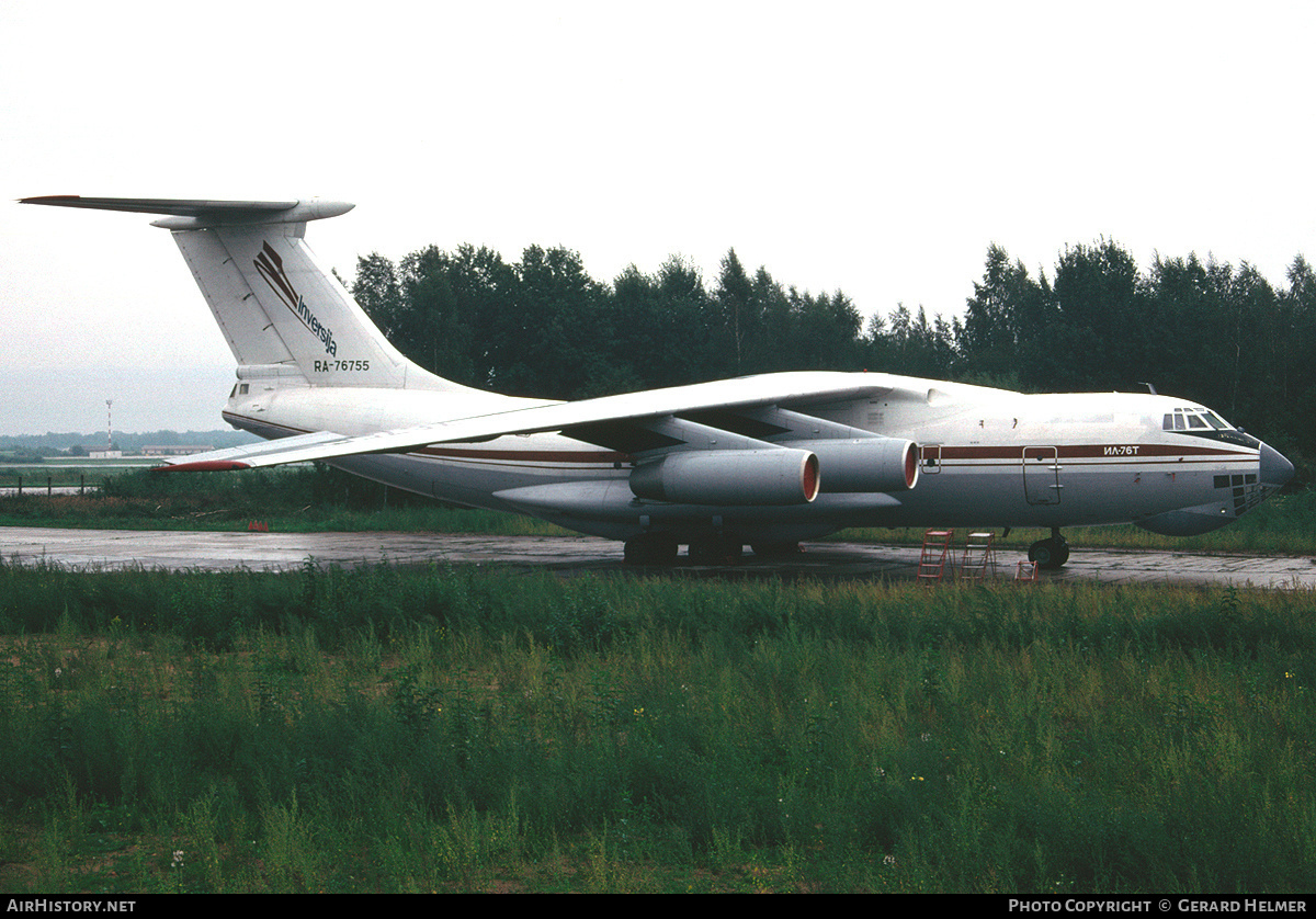 Aircraft Photo of RA-76755 | Ilyushin Il-76T | Inversija | AirHistory.net #319594