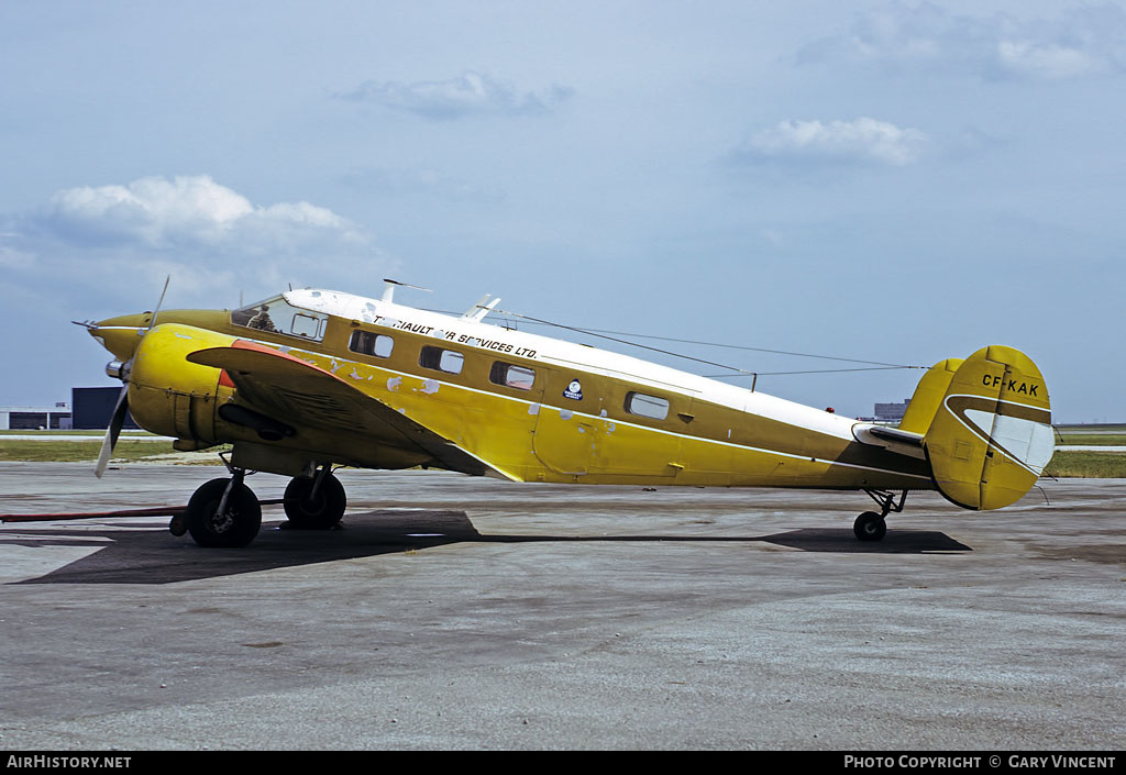 Aircraft Photo of CF-KAK | Beech Expeditor 3T | Theriault Air Services | AirHistory.net #319623