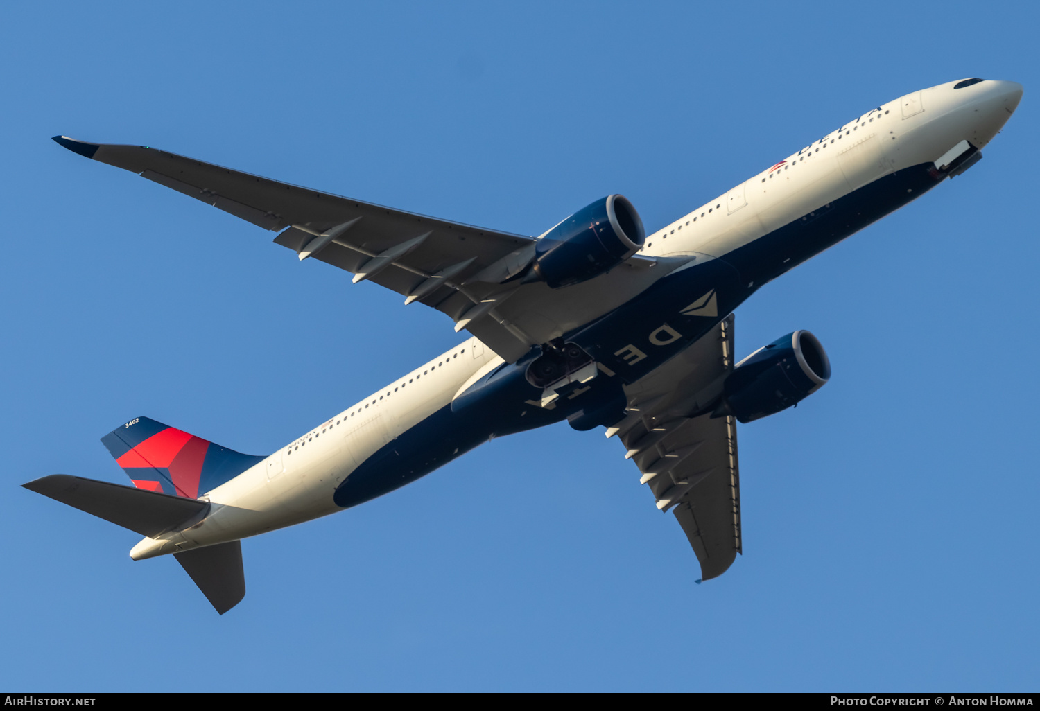 Aircraft Photo of N402DX | Airbus A330-941N | Delta Air Lines | AirHistory.net #319626