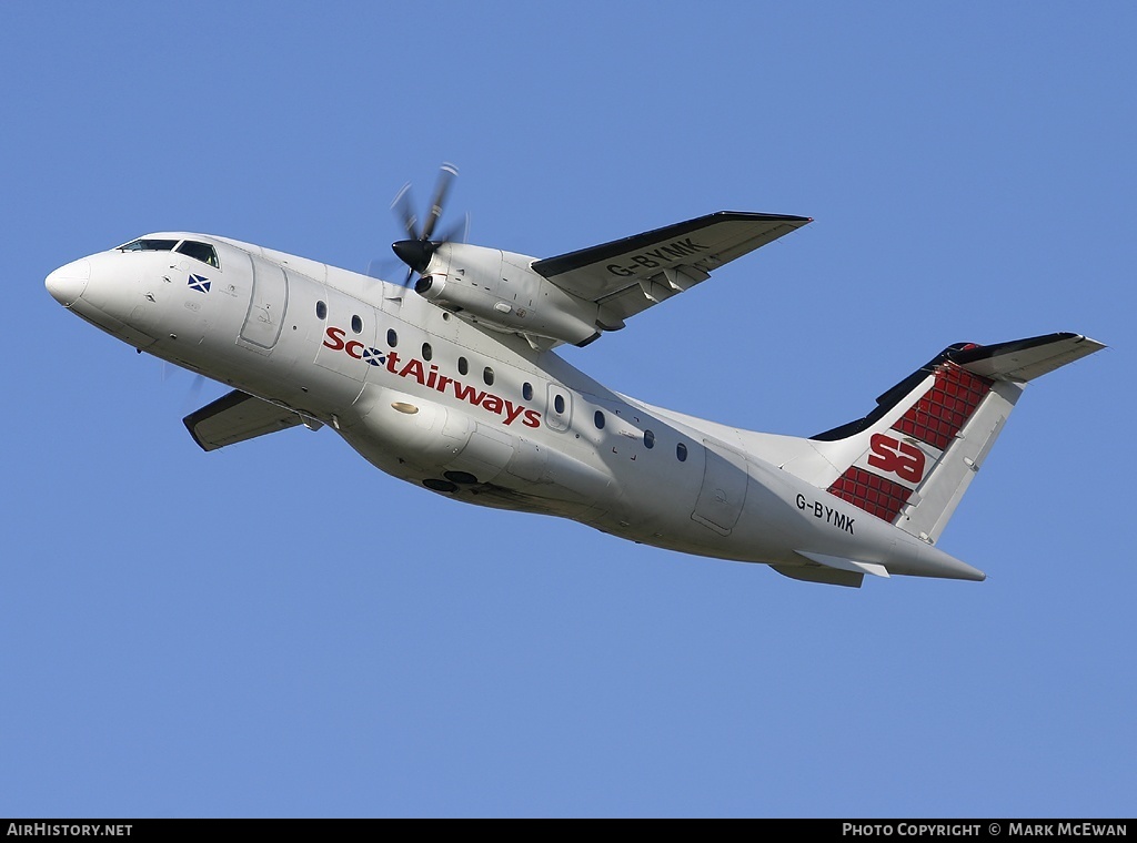 Aircraft Photo of G-BYMK | Dornier 328-110 | Scot Airways | AirHistory.net #319628