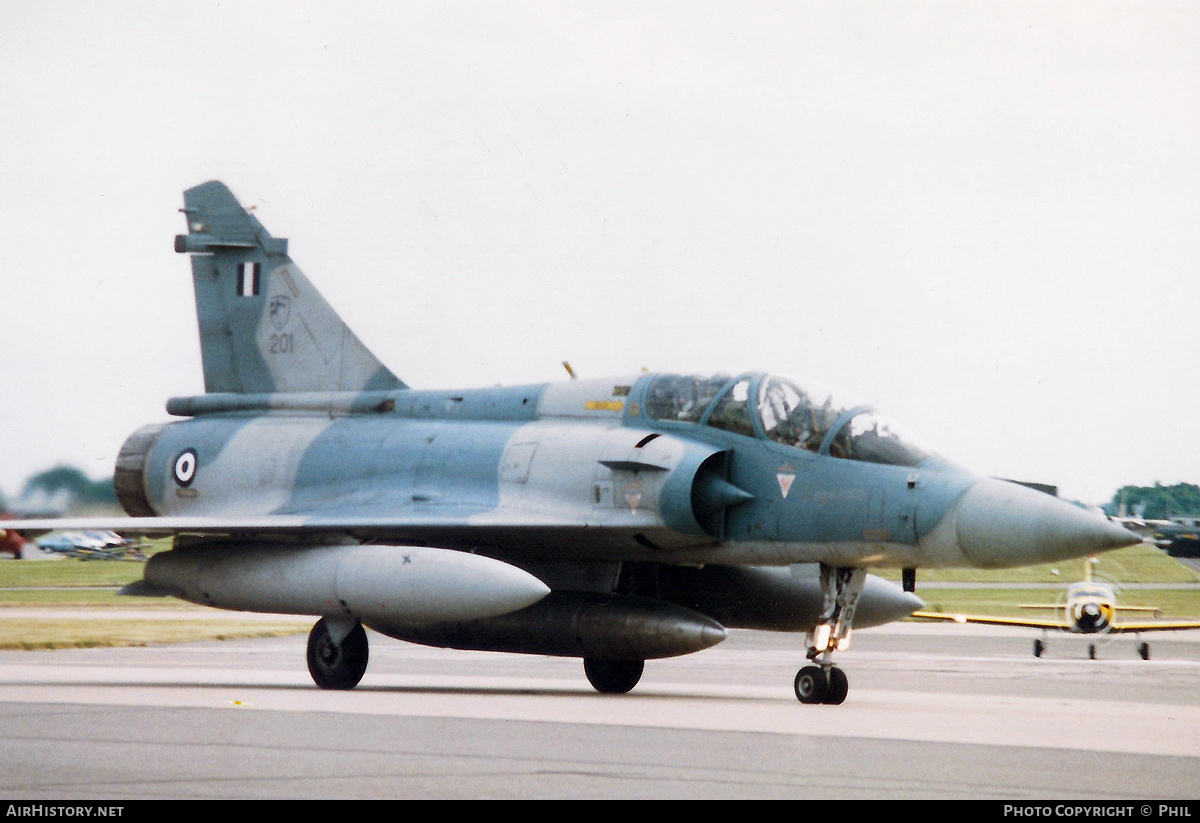 Aircraft Photo of 201 | Dassault Mirage 2000BG | Greece - Air Force | AirHistory.net #319633