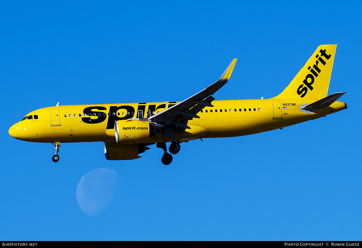 Aircraft Photo of N927NK | Airbus A320-271N | Spirit Airlines | AirHistory.net #319635