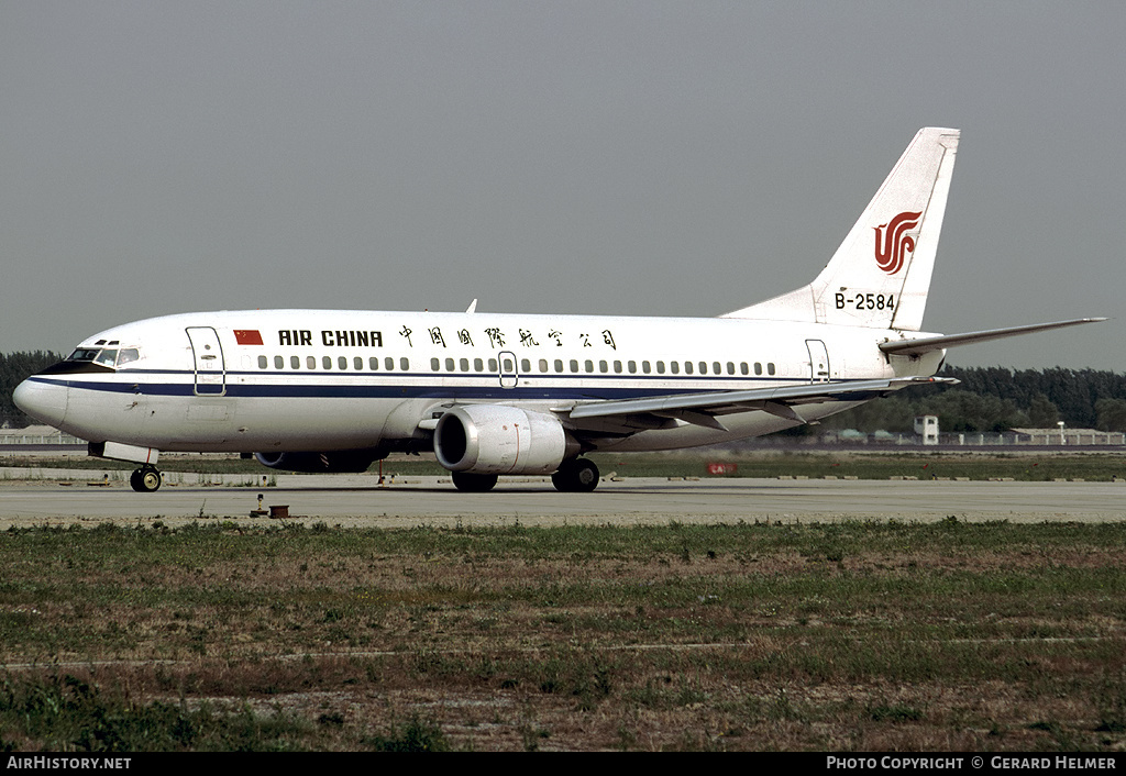 Aircraft Photo of B-2584 | Boeing 737-3J6 | Air China | AirHistory.net #319648