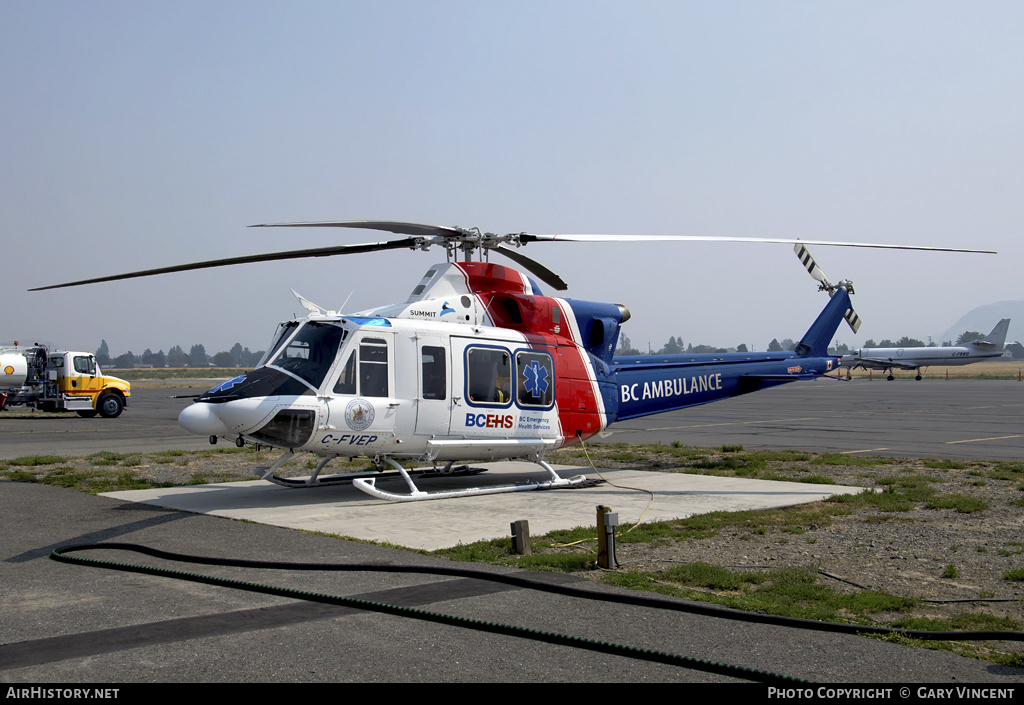 Aircraft Photo of C-FVEP | Bell 412EP | BC Ambulance Service | AirHistory.net #319653
