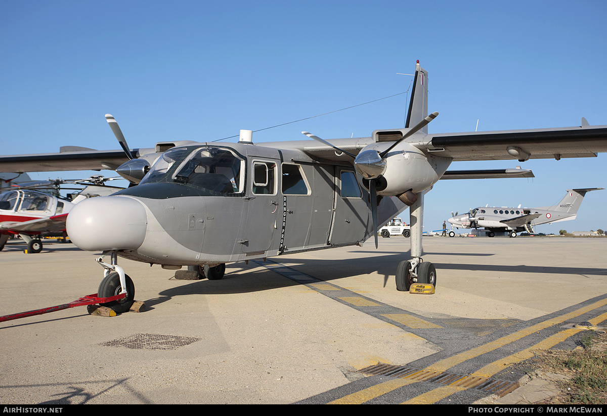 Aircraft Photo of AS9819 | Pilatus Britten-Norman BN-2T Turbine Islander | Malta - Air Force | AirHistory.net #319669