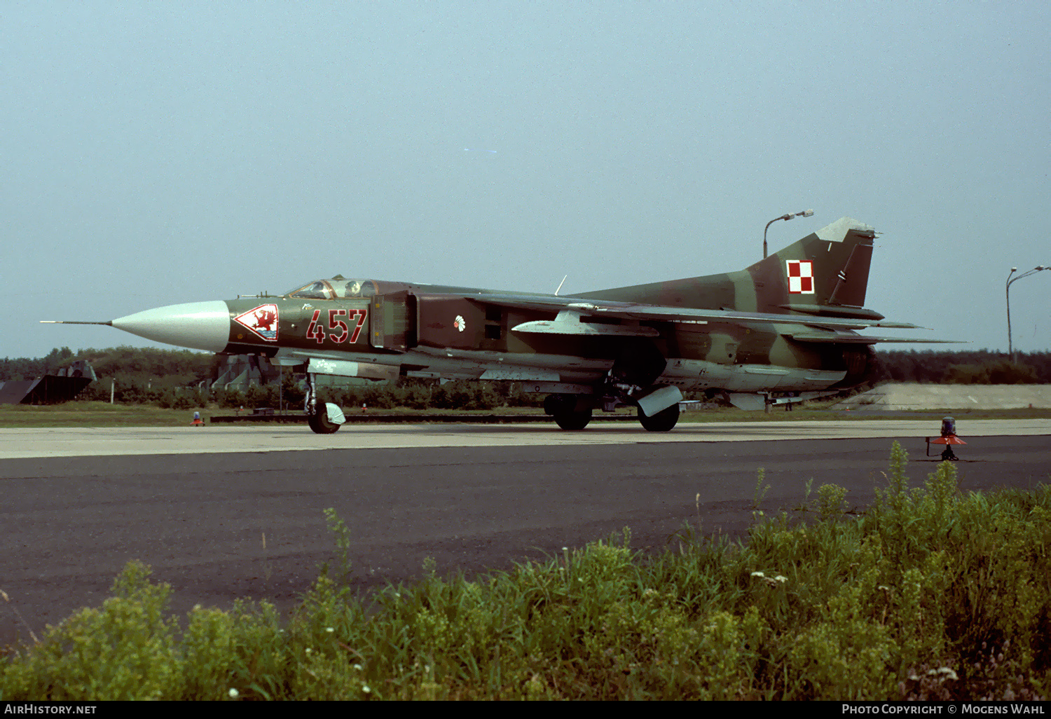 Aircraft Photo of 457 | Mikoyan-Gurevich MiG-23MF | Poland - Air Force | AirHistory.net #319674