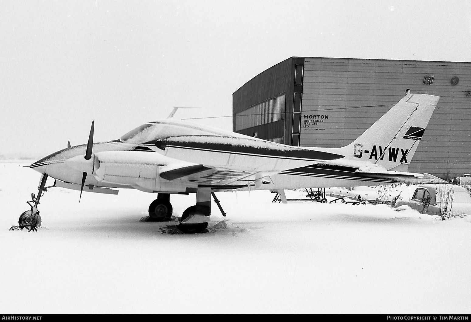 Aircraft Photo of G-AVWX | Cessna 310L | AirHistory.net #319680