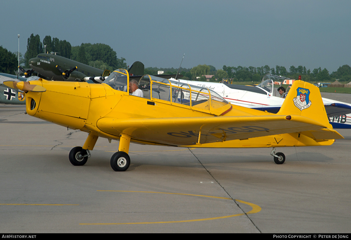Aircraft Photo of OK-JGD | Zlin Z-126 Trener 2 | Aeroklub Kolín | AirHistory.net #319687
