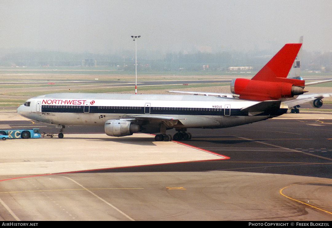 Aircraft Photo of N160US | McDonnell Douglas DC-10-40 | Northwest Airlines | AirHistory.net #319689