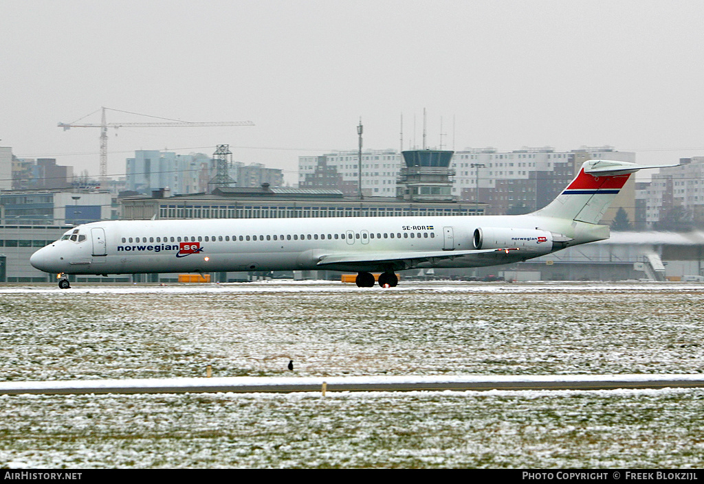 Aircraft Photo of SE-RDR | McDonnell Douglas MD-82 (DC-9-82) | Norwegian | AirHistory.net #319690