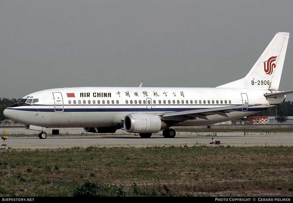 Aircraft Photo of B-2906 | Boeing 737-33A | Air China | AirHistory.net #319707