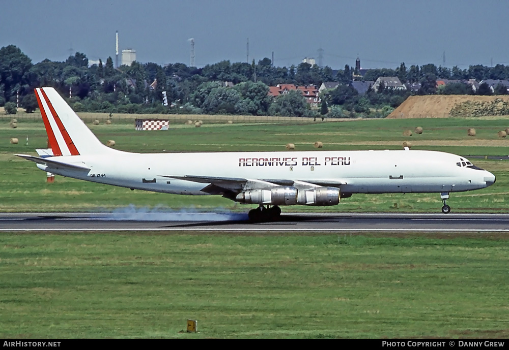Aircraft Photo of OB-1244 | Douglas DC-8-55F | Aeronaves del Peru | AirHistory.net #319708