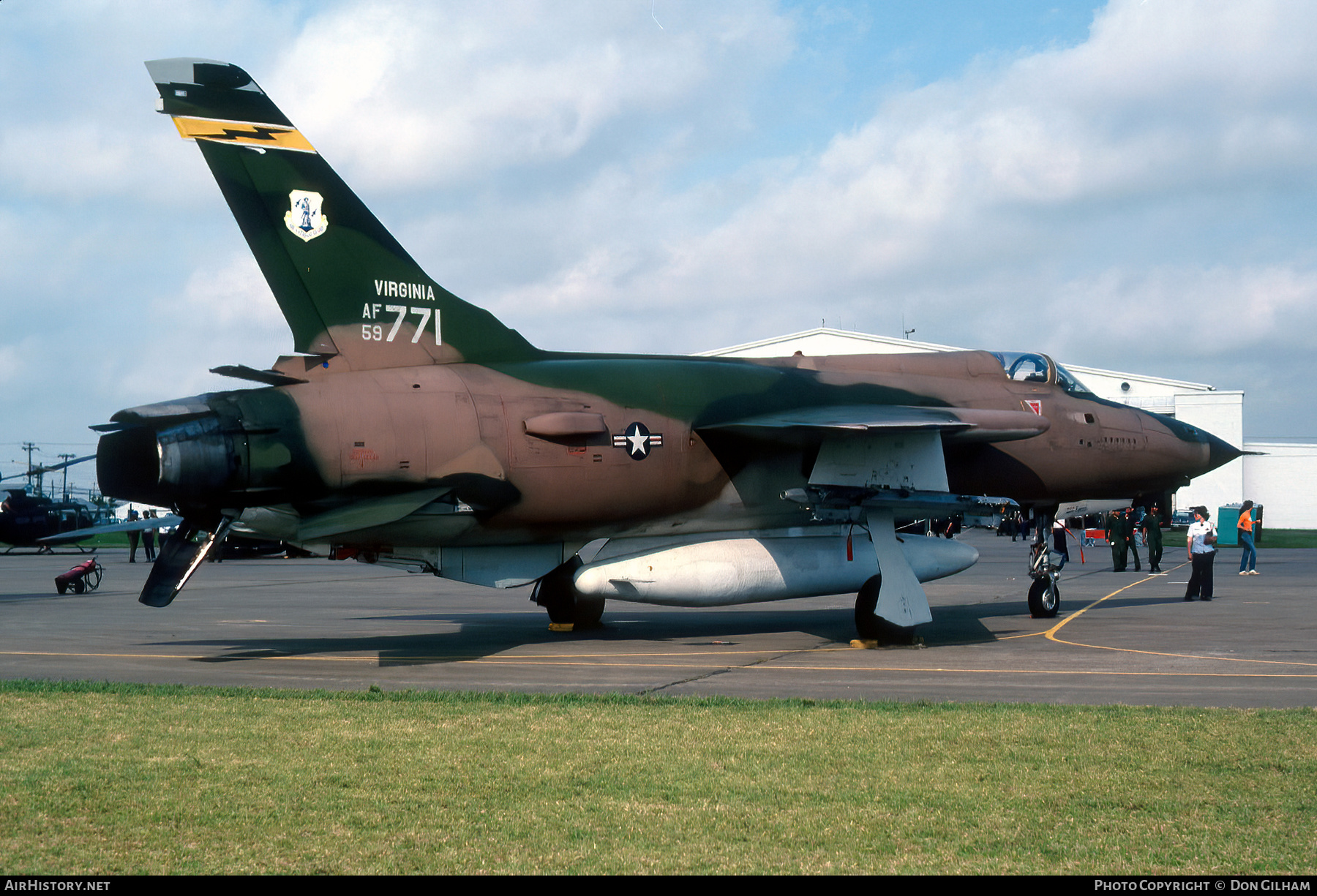 Aircraft Photo of 59-1771 / AF59-771 | Republic F-105D Thunderchief | USA - Air Force | AirHistory.net #319709