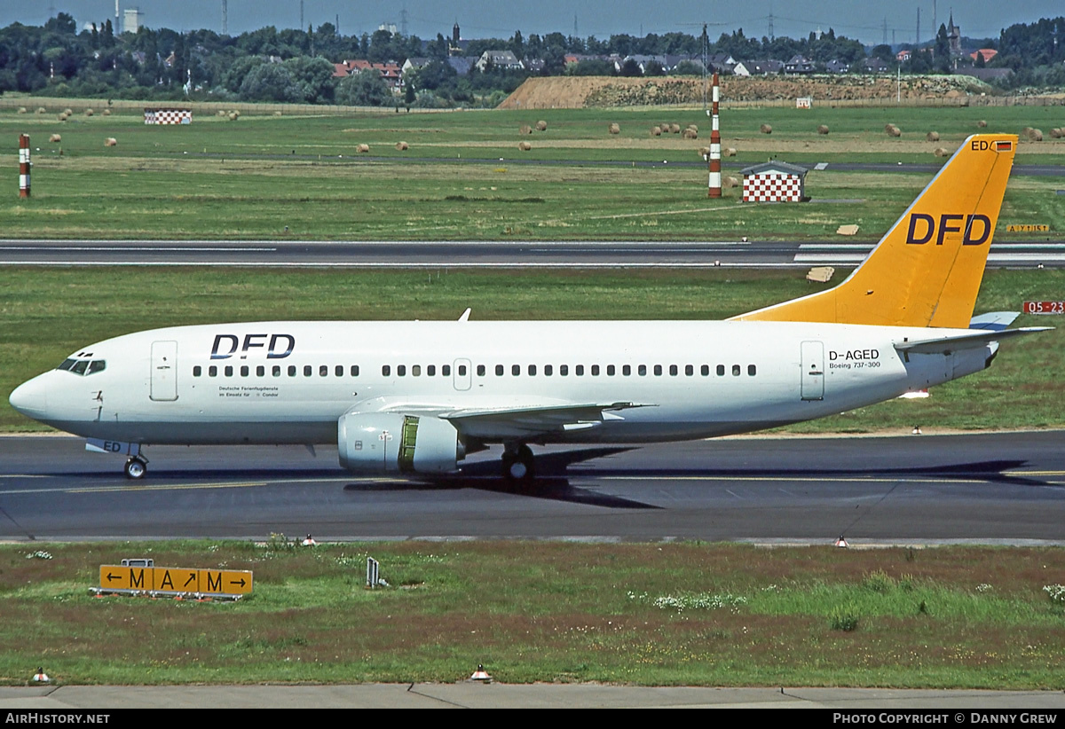 Aircraft Photo of D-AGED | Boeing 737-35B | DFD - Deutsche Ferienflugdienste | AirHistory.net #319710