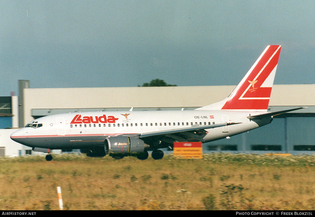 Aircraft Photo of OE-LNL | Boeing 737-6Z9 | Lauda Air | AirHistory.net #319713