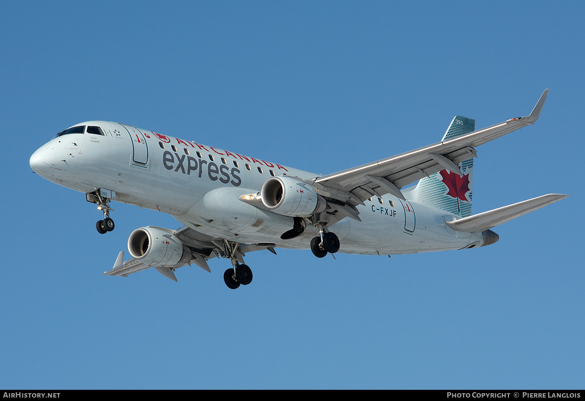 Aircraft Photo of C-FXJF | Embraer 175LR (ERJ-170-200LR) | Air Canada Express | AirHistory.net #319720