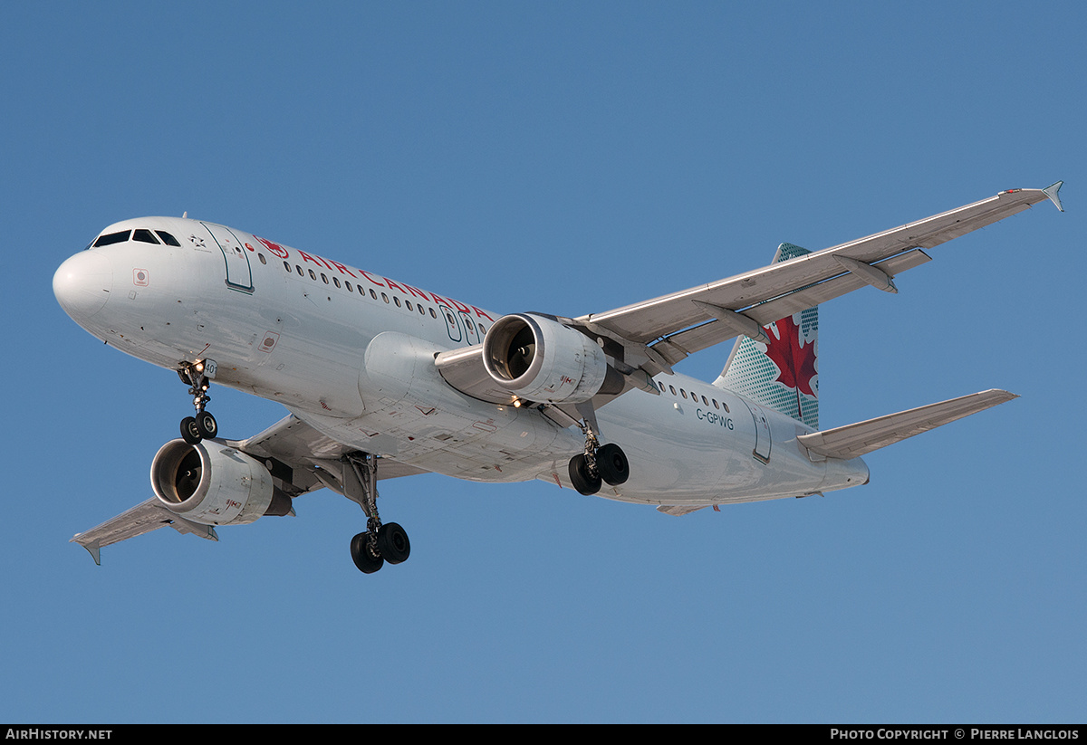 Aircraft Photo of C-GPWG | Airbus A320-211 | Air Canada | AirHistory.net #319723