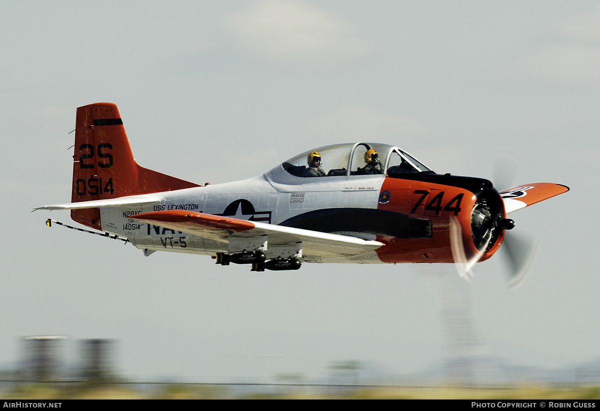 Aircraft Photo of N28XC / 140514 | North American T-28C Trojan | USA - Navy | AirHistory.net #319725