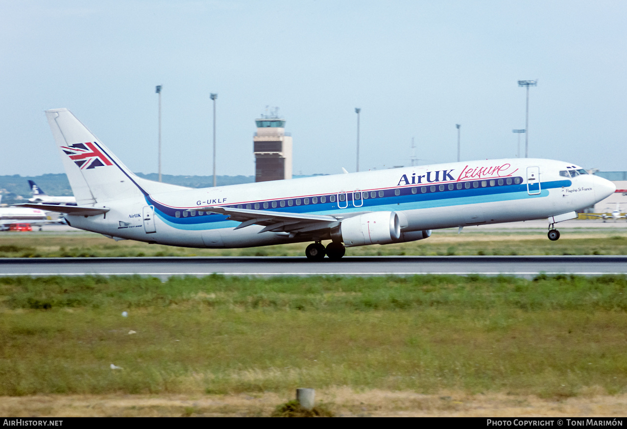 Aircraft Photo of G-UKLF | Boeing 737-42C | Air UK Leisure | AirHistory.net #319733