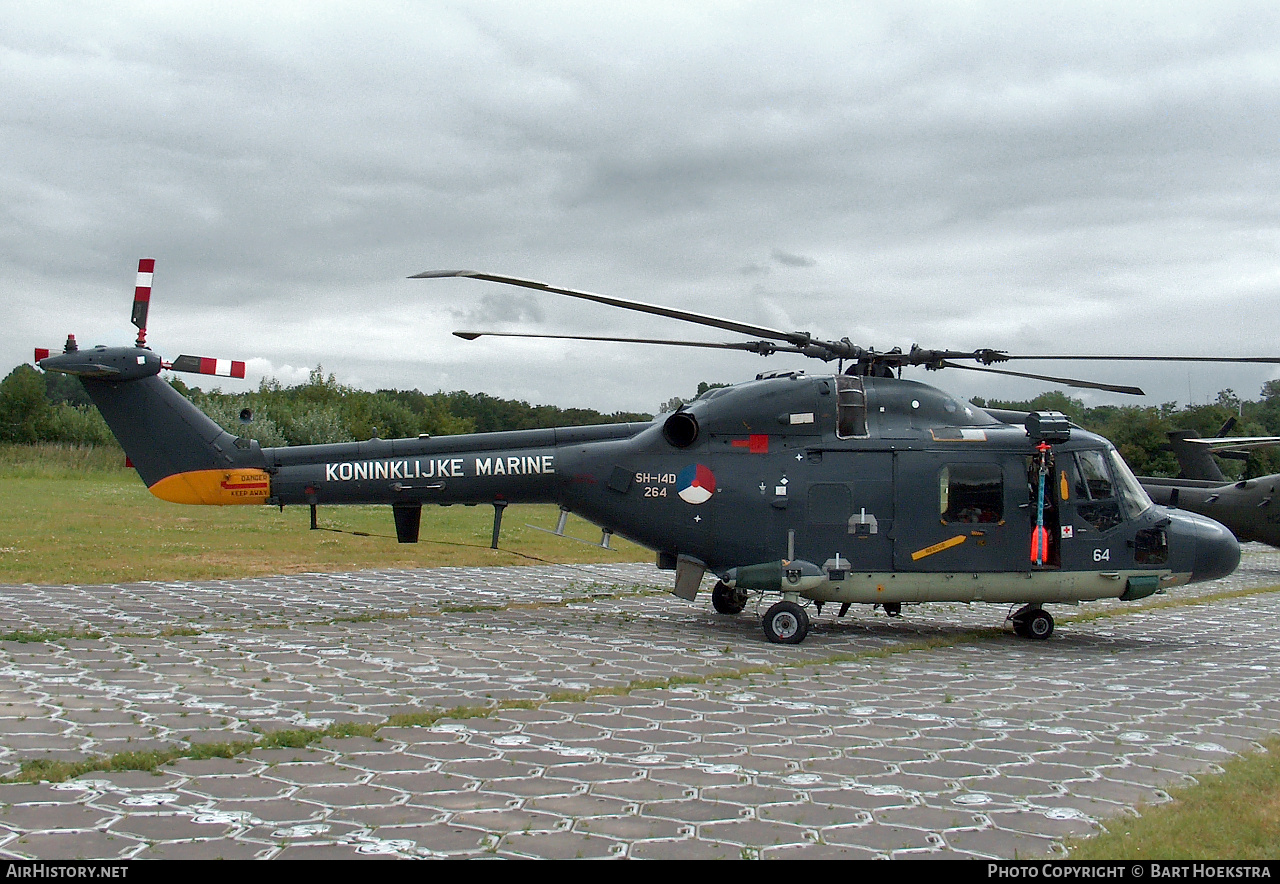 Aircraft Photo of 264 | Westland SH-14D Lynx (WG-13) | Netherlands - Navy | AirHistory.net #319738