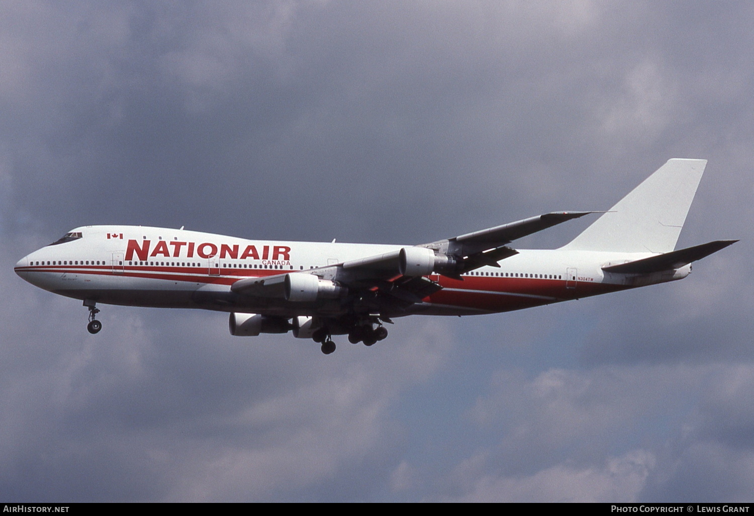 Aircraft Photo of N304TW | Boeing 747-257B | Nationair | AirHistory.net #319743