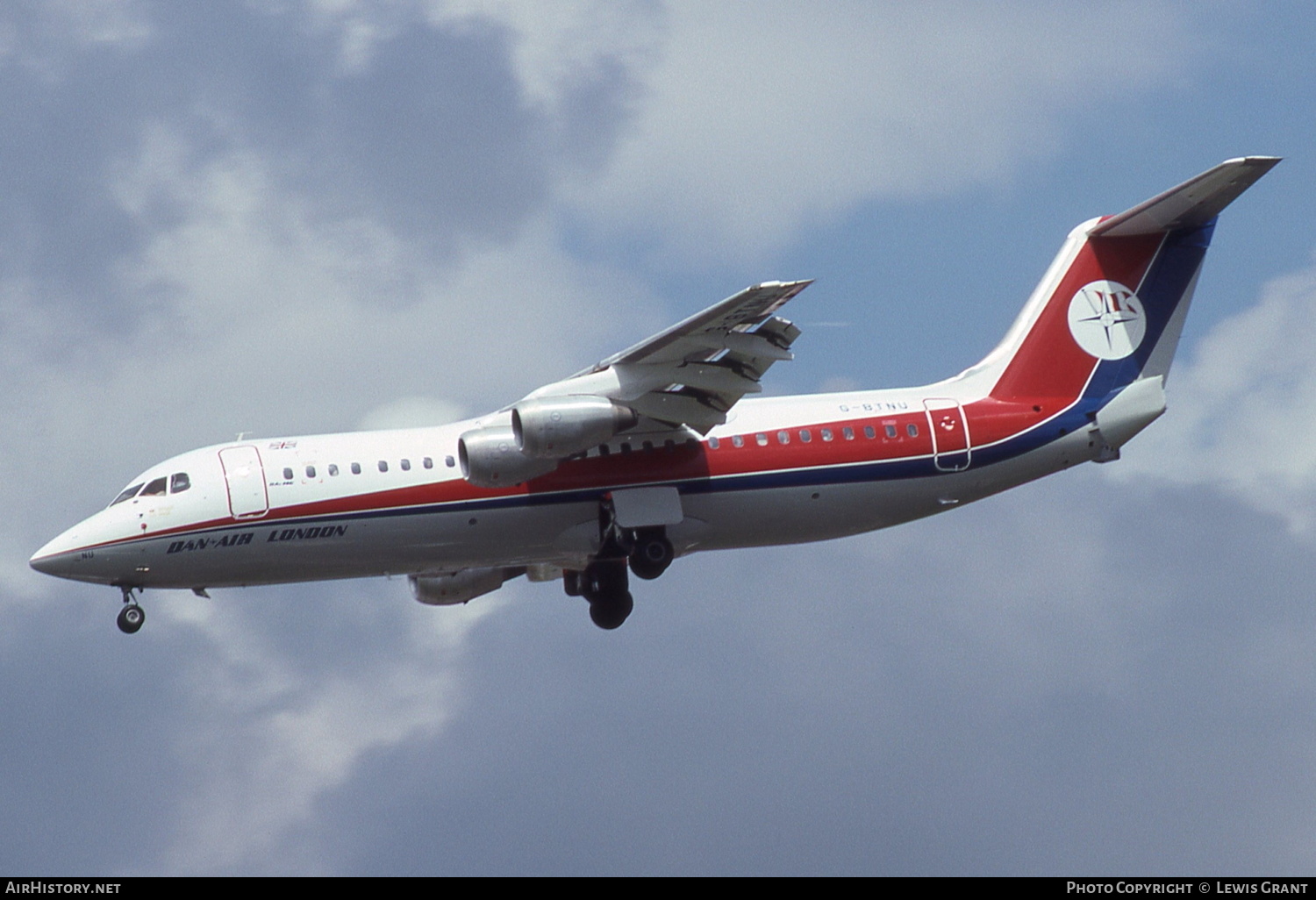 Aircraft Photo of G-BTNU | British Aerospace BAe-146-300 | Dan-Air London | AirHistory.net #319744