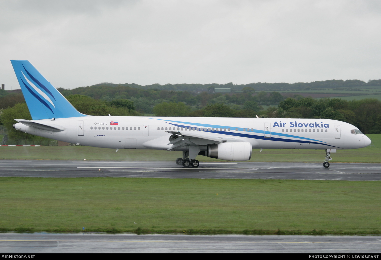 Aircraft Photo of OM-ASA | Boeing 757-236 | Air Slovakia | AirHistory.net #319751