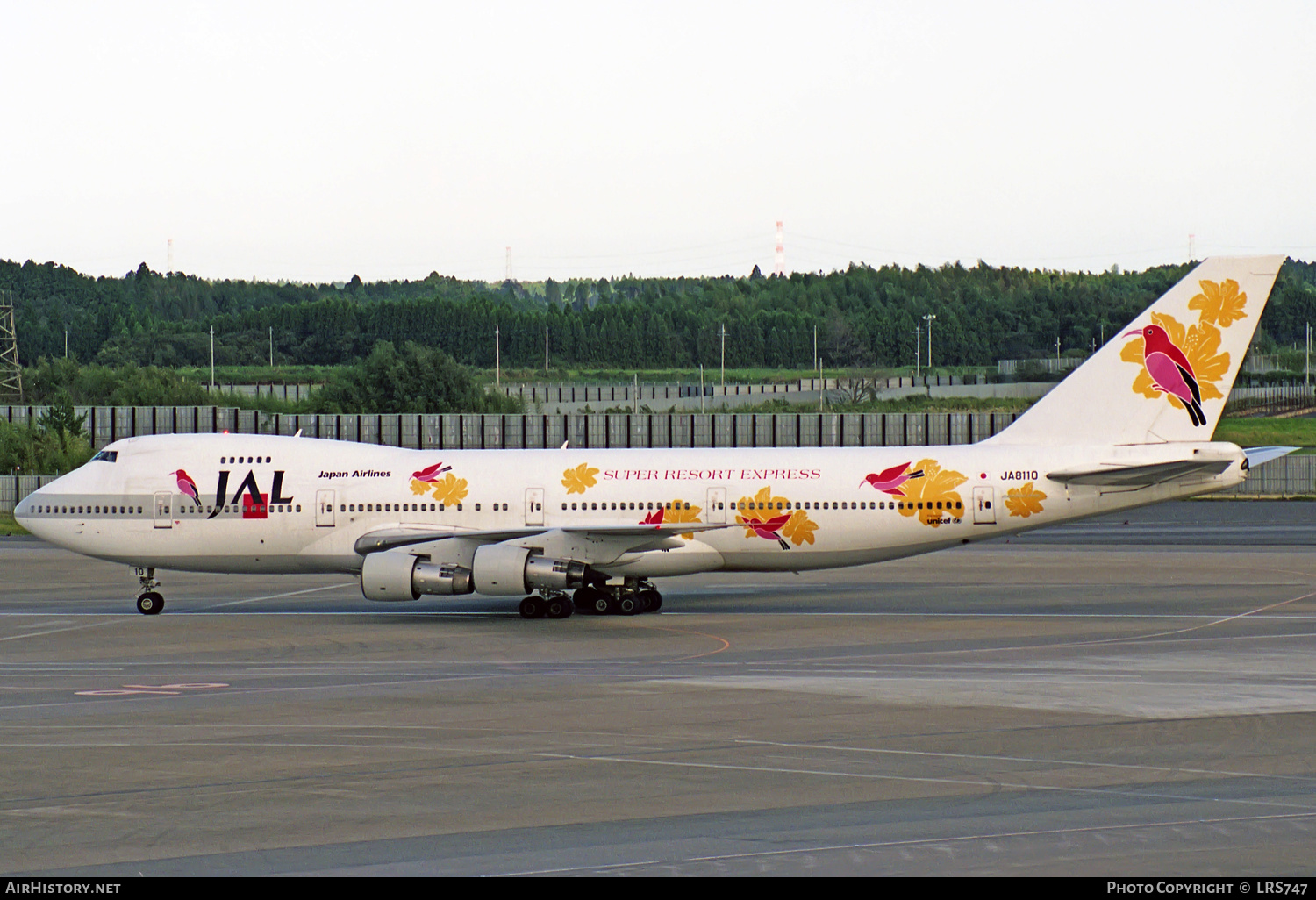Aircraft Photo of JA8110 | Boeing 747-246B | Japan Airlines - JAL | AirHistory.net #319784