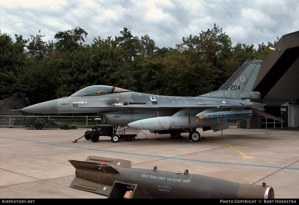 Aircraft Photo of J-204 | General Dynamics F-16AM Fighting Falcon | Netherlands - Air Force | AirHistory.net #319789